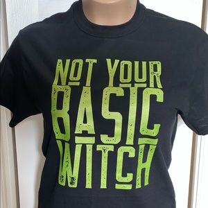 Not Your Basic Witch Halloween Tee
